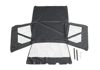 OEM Replacement Soft Top for 1986-1994 Suzuki Samurai, Black Denim Rampage-2