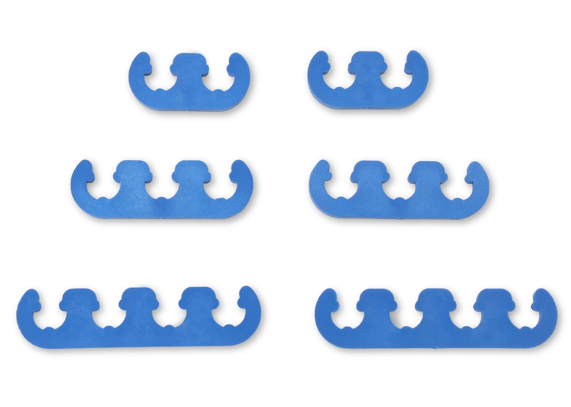 Plastic Wire Separator-Blue Fits 7mm and 8mm Spark Plug Wires Mr Gasket