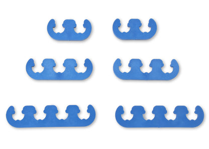 Plastic Wire Separator-Blue Fits 7mm and 8mm Spark Plug Wires Mr Gasket