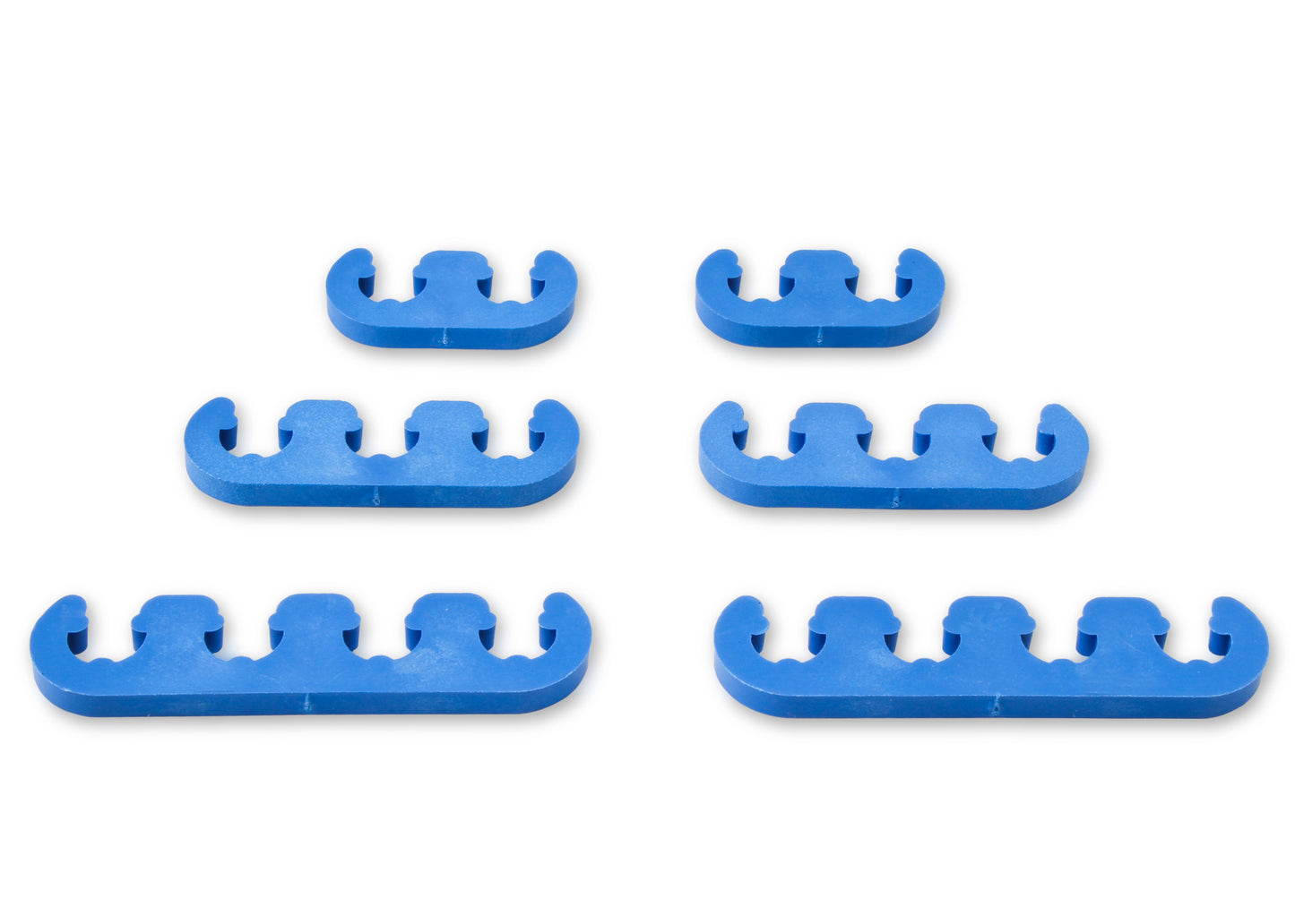 Plastic Wire Separator-Blue Fits 7mm and 8mm Spark Plug Wires Mr Gasket-1