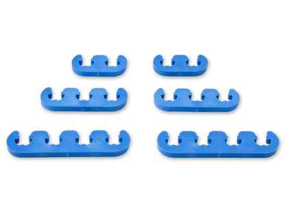 Plastic Wire Separator-Blue Fits 7mm and 8mm Spark Plug Wires Mr Gasket-1