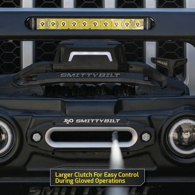 X2O Gen3 10k Winch with Synthetic Rope Smittybilt-3