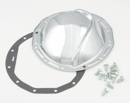 Chrome Differential Cover Fits 1965-1972 GM Car 12-Bolt with 8-7/8 Inch Ring Gear Mr Gasket