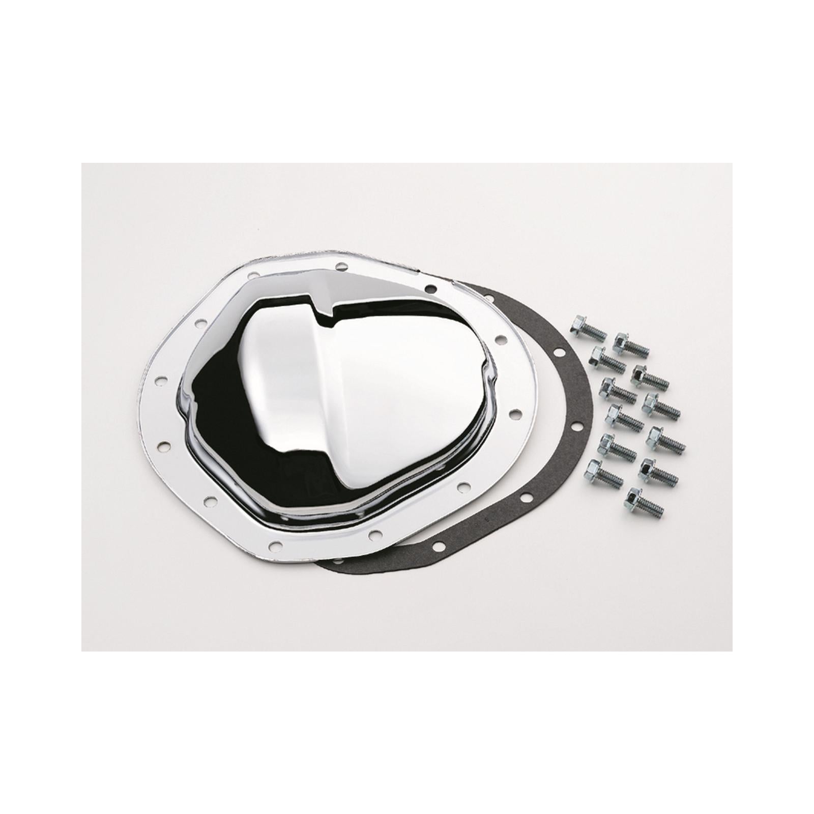 Chrome Differential Cover Fits 1964-1982 GM Truck 12-Bolt with 8-7/8 Inch Ring Gear Mr Gasket