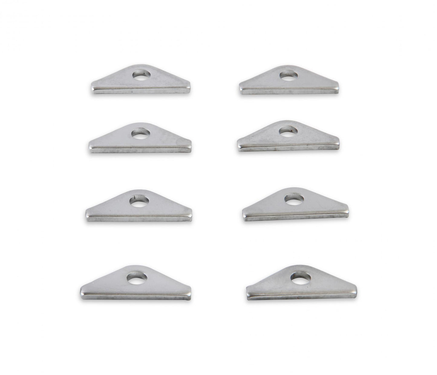 Valve Cover Clamps Chrome Custom short style, 1/4 Inch Diameter Holes, 8 in a set Mr Gasket-2