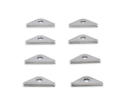 Valve Cover Clamps Chrome Custom short style, 1/4 Inch Diameter Holes, 8 in a set Mr Gasket-2