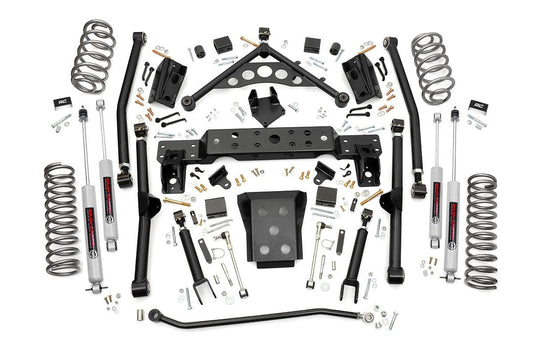 4 Inch Lift Kit | Long Arm | Jeep Grand Cherokee WJ 4WD (1999-2004) Rough Country