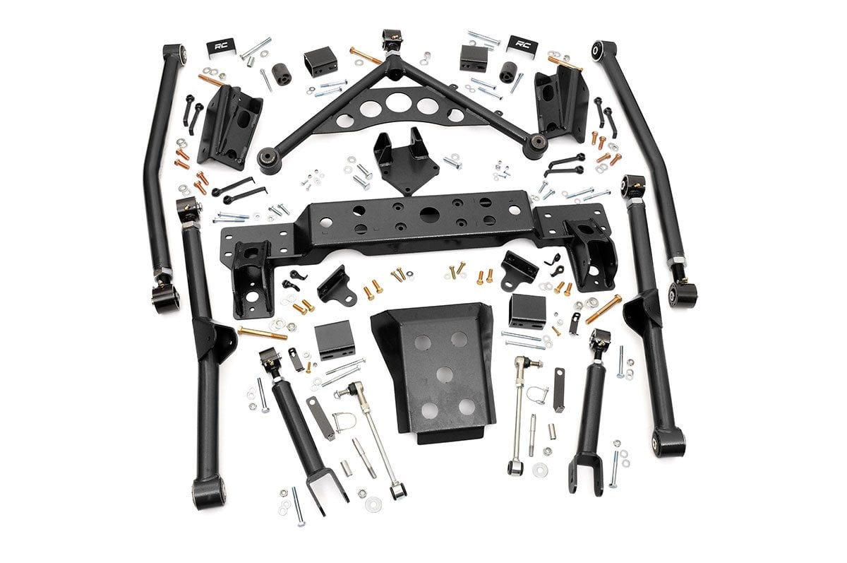 Long Arm Upgrade Kit | 4 Inch Lift | Jeep Grand Cherokee WJ 4WD (1999-2004) Rough Country