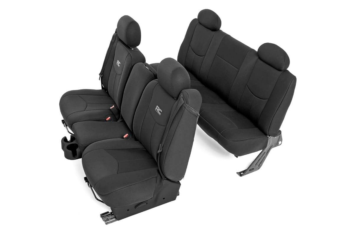 Seat Covers | FR 40/40/20 & Rear | Chevy/GMC 1500 (99-06 & Classic) Rough Country