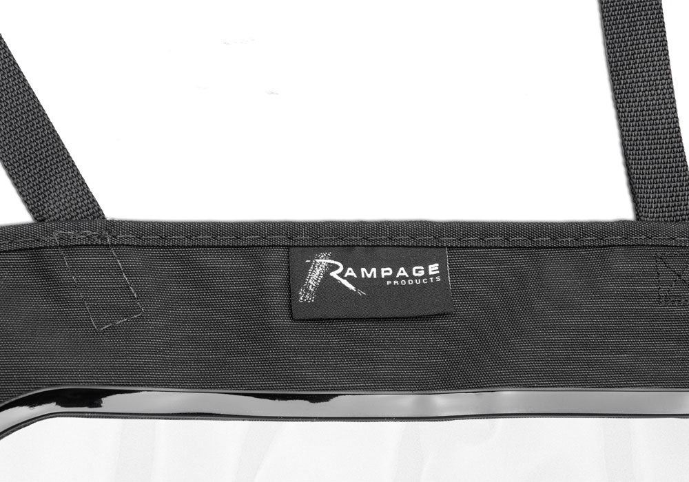 Windbreaker for 2007-2018 Jeep Wrangler JK and JK Unlimited, Black Diamond Rampage-1