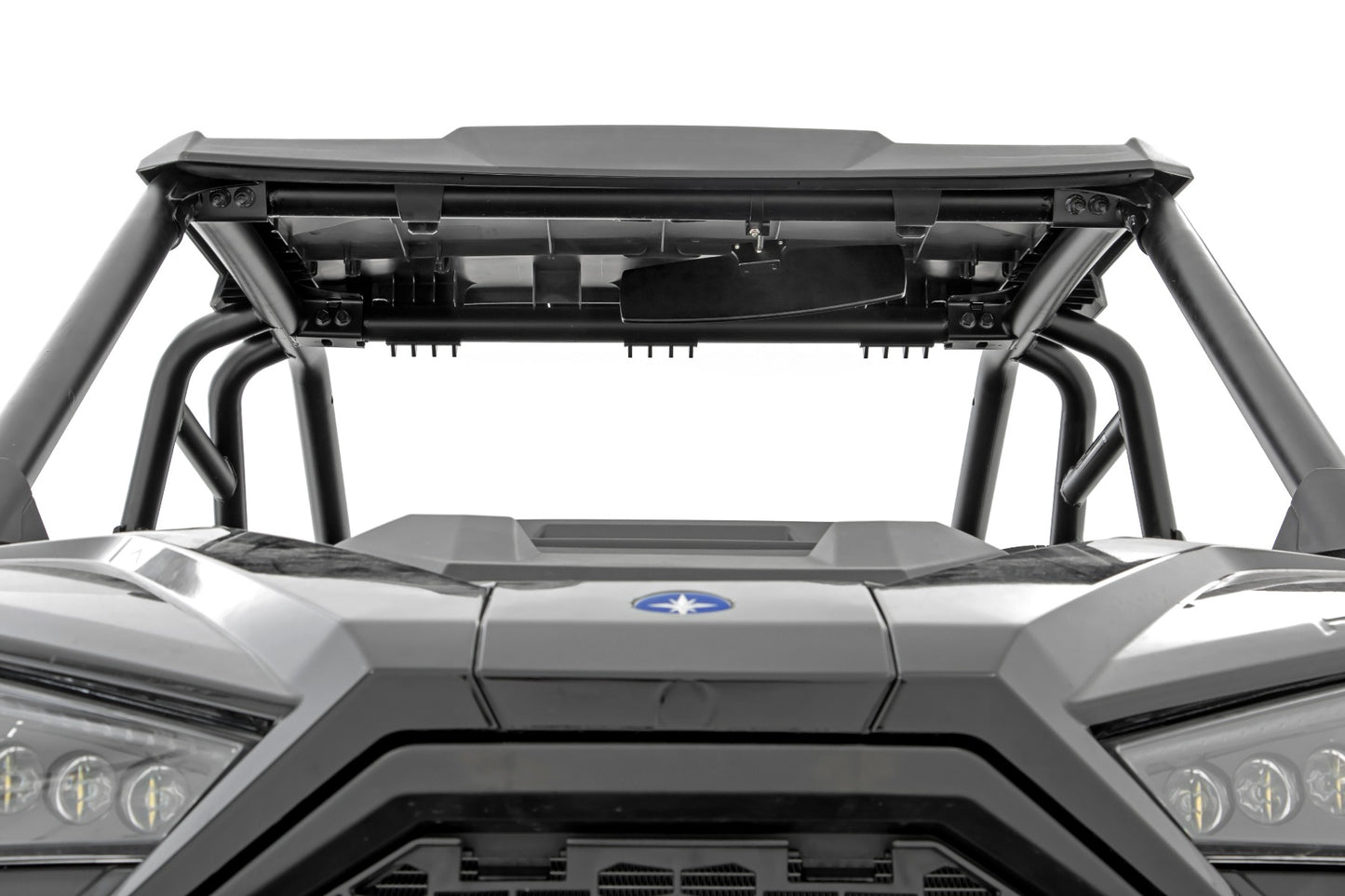 Rough Country UTV Aluminum Rear View with Mirror Dome Light 1.75-2 Inch Mount Rough Country