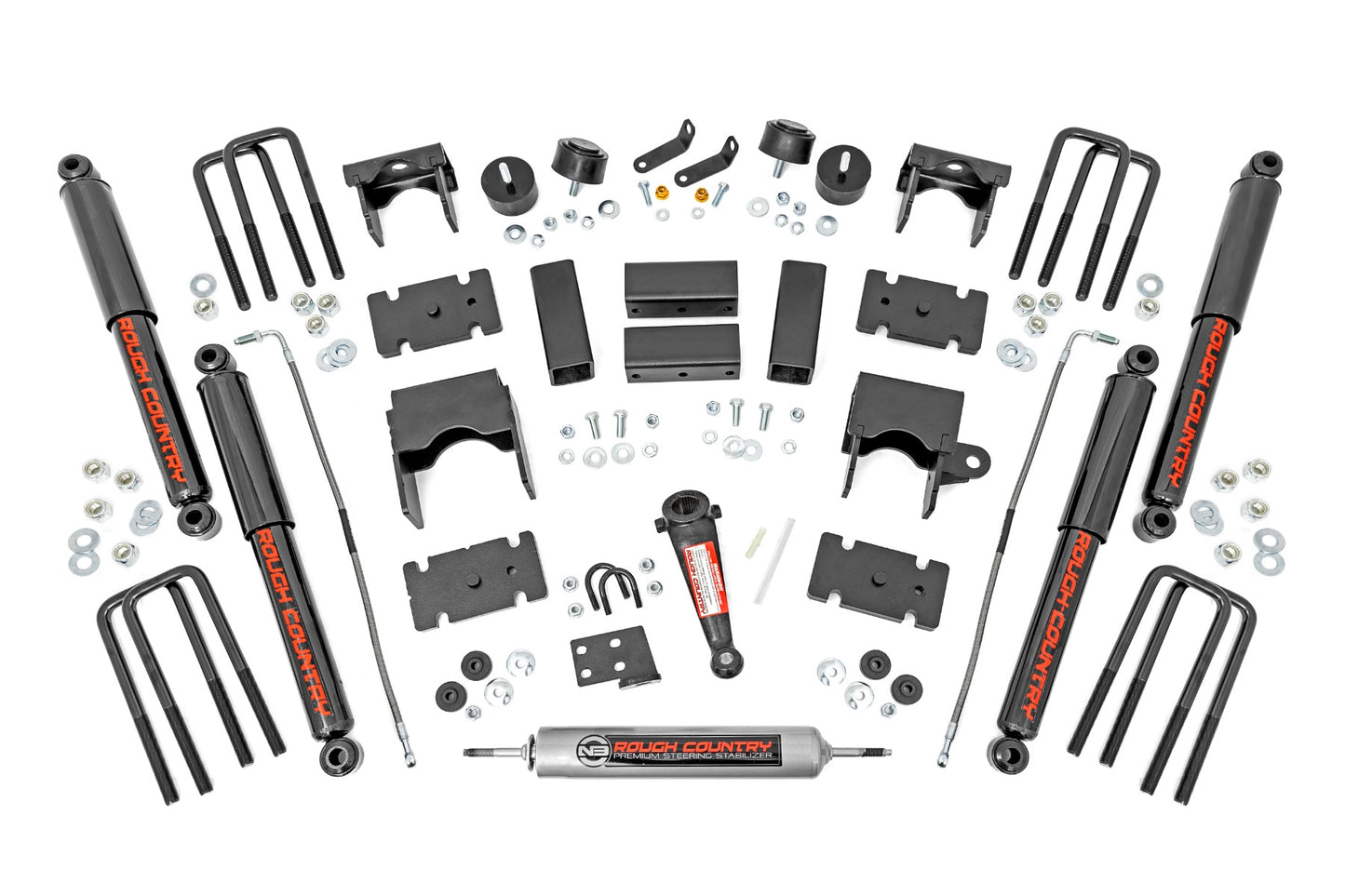 Rough Country 5 Inch Lift Kit 18-21 Mahindra Roxor 4WD Rough Country
