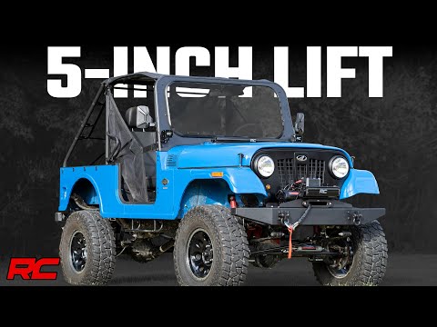 Rough Country 5 Inch Lift Kit 18-21 Mahindra Roxor 4WD Rough Country
