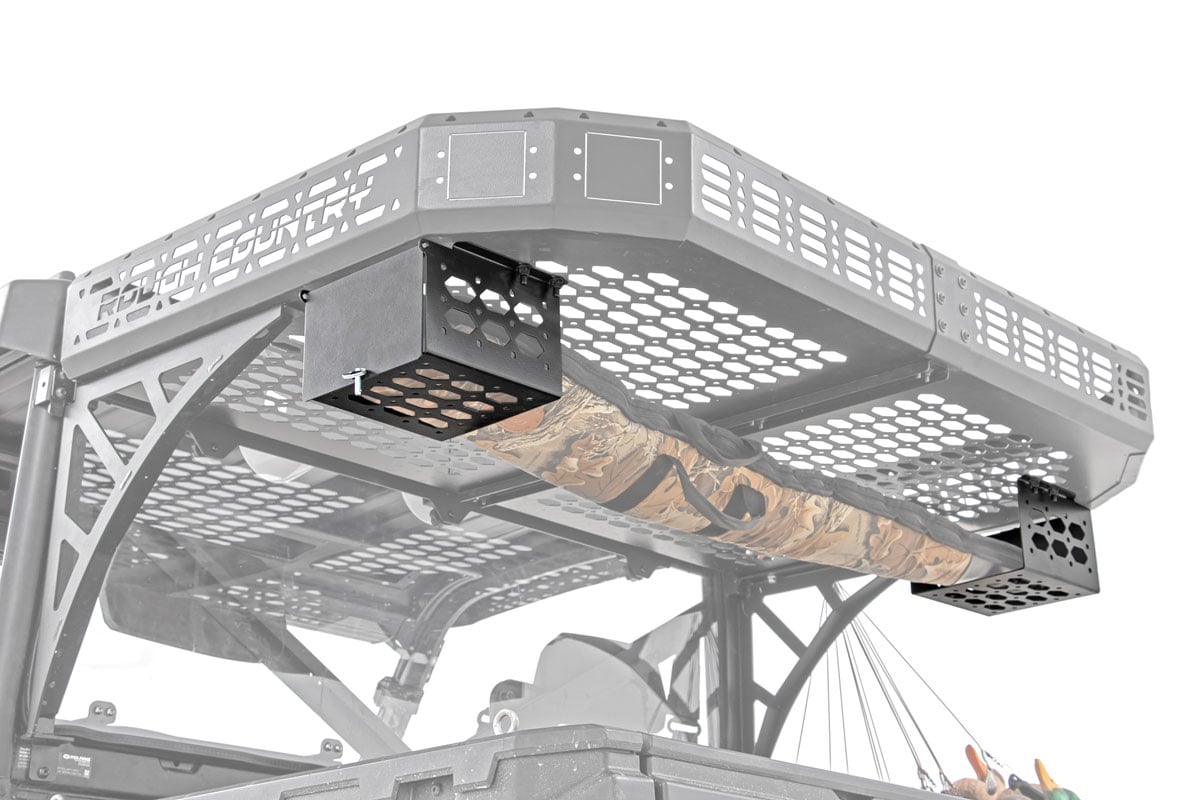 Rough Country Universal UTV Rack Rifle Case Mounting Brackets Rough Country