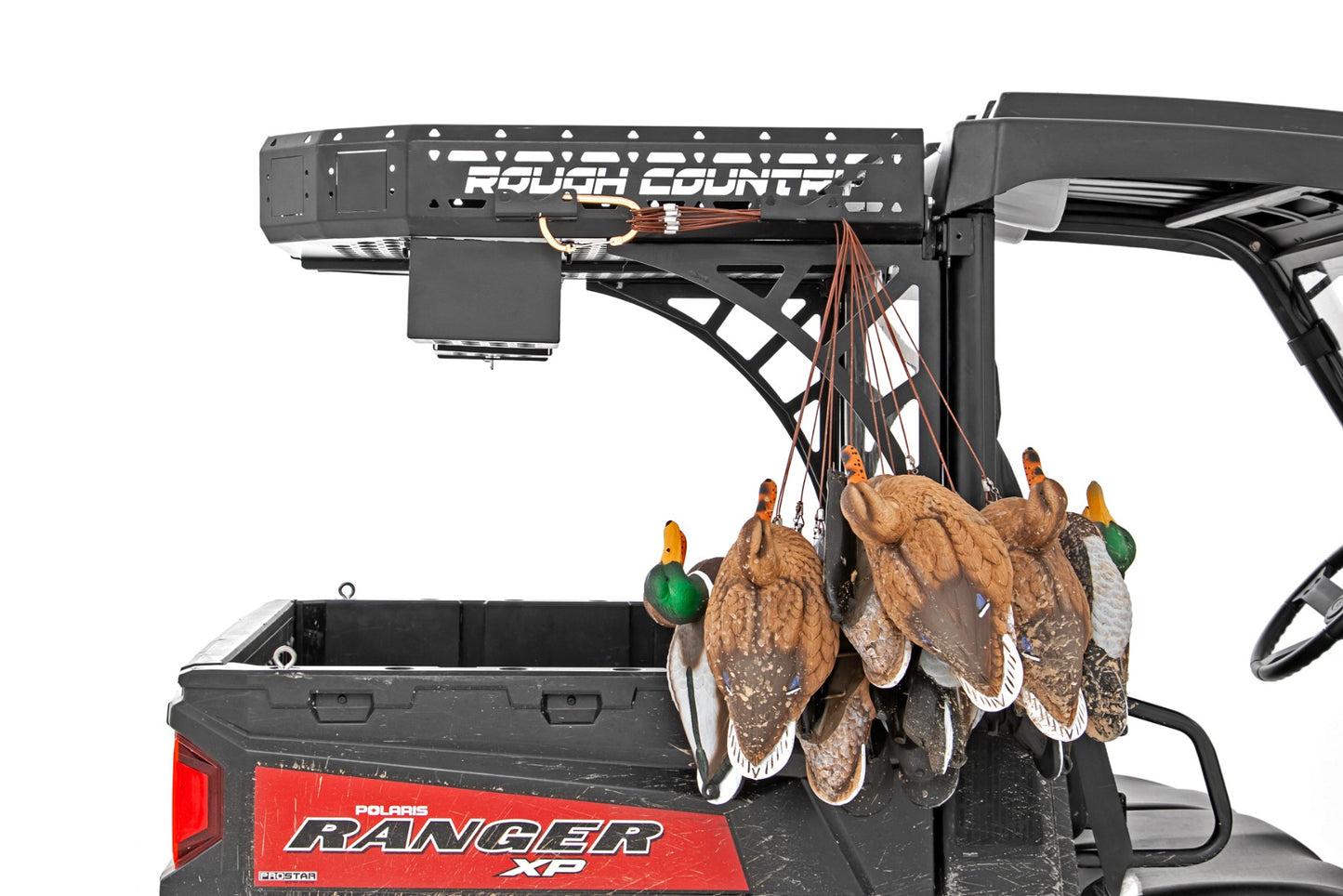 Universal UTV Rack Rifle Case Mounting Brackets Rough Country-2