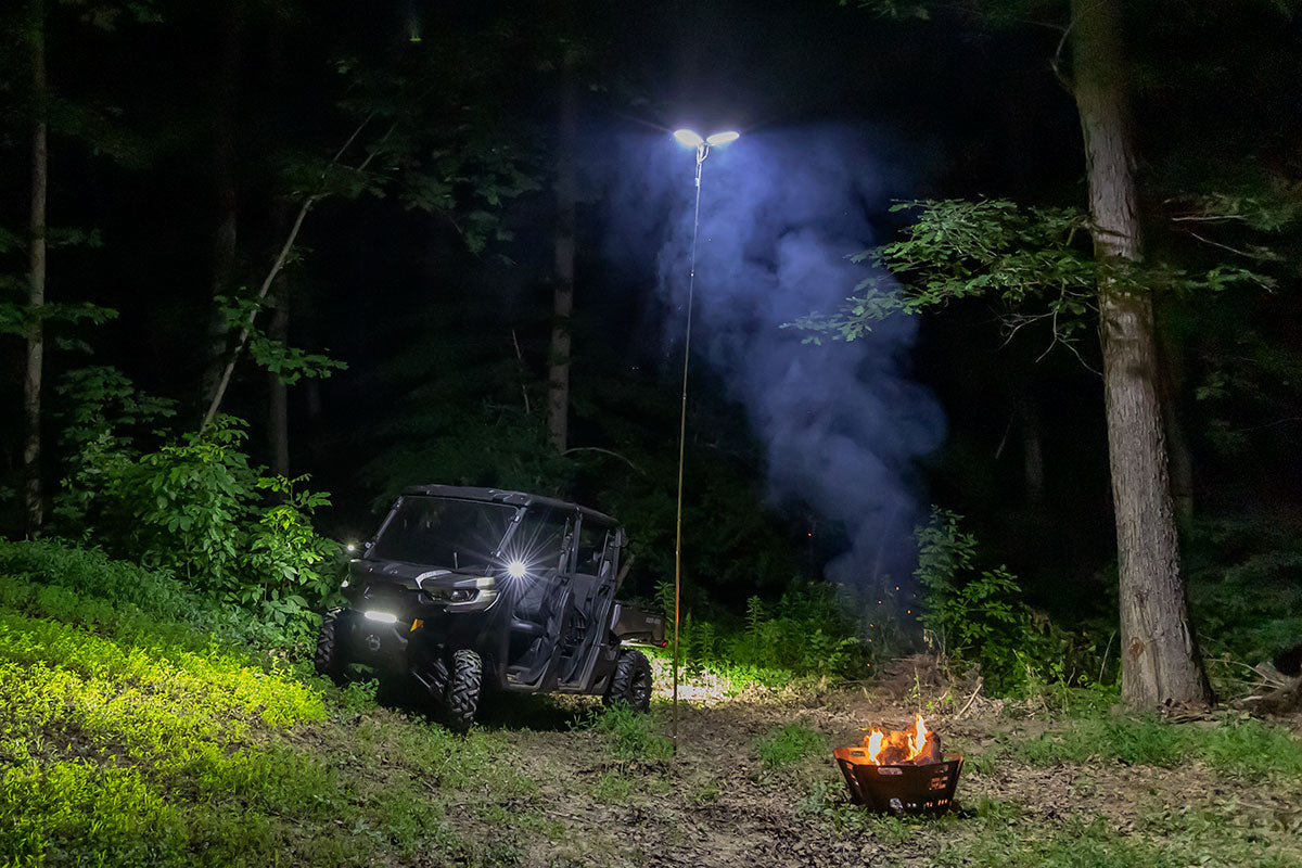 Telescoping Campsite LED Light Kit (12v 6200 Lumens) Rough Country-2