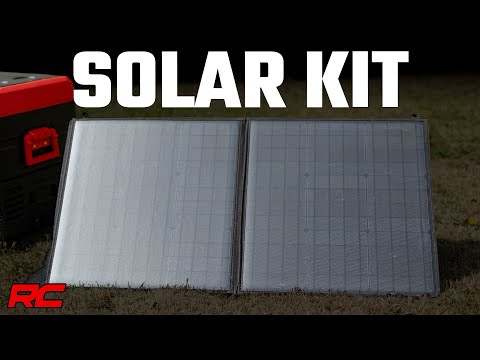 Solar Panel Recharge Kit for 50L Portable Refrigerator/Freezer Rough Country-1
