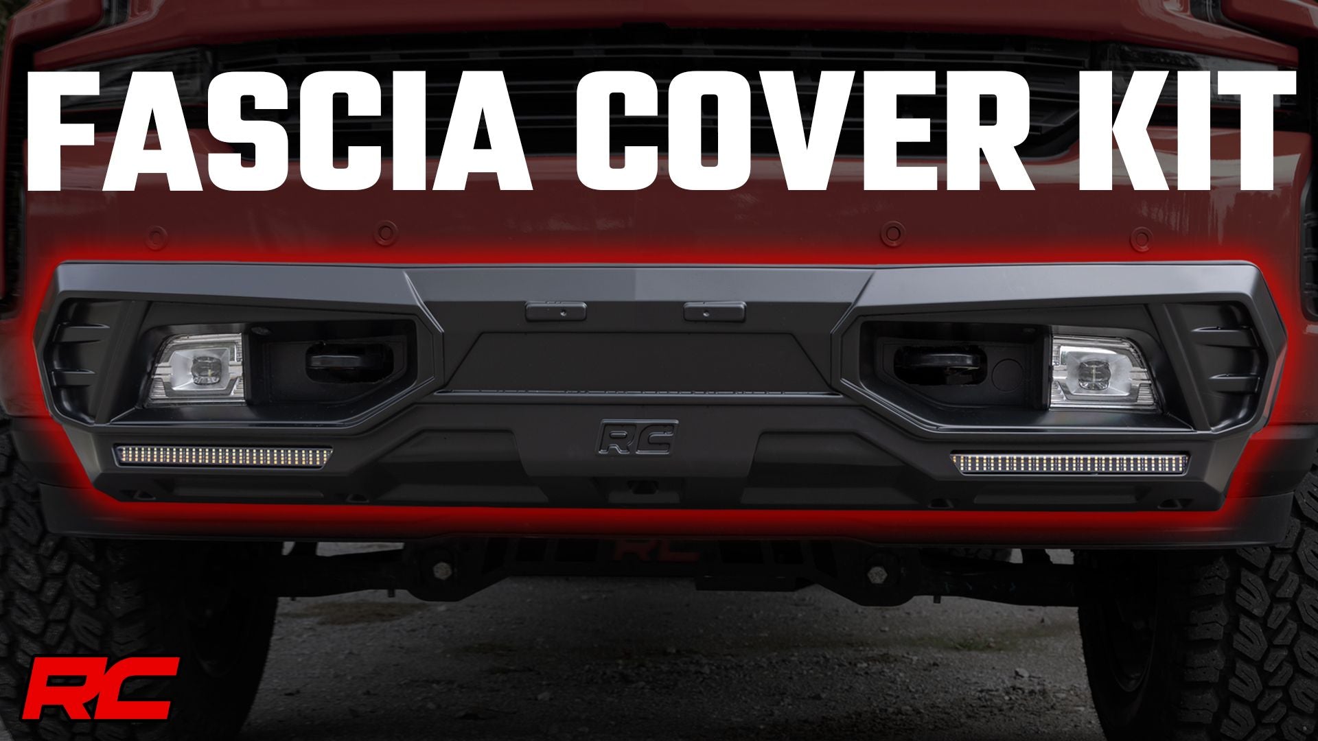 Rough Country Front Bumper Fascia Cover Kit 19-22 Chevy Silverado 1500 2WD/4WD Rough Country