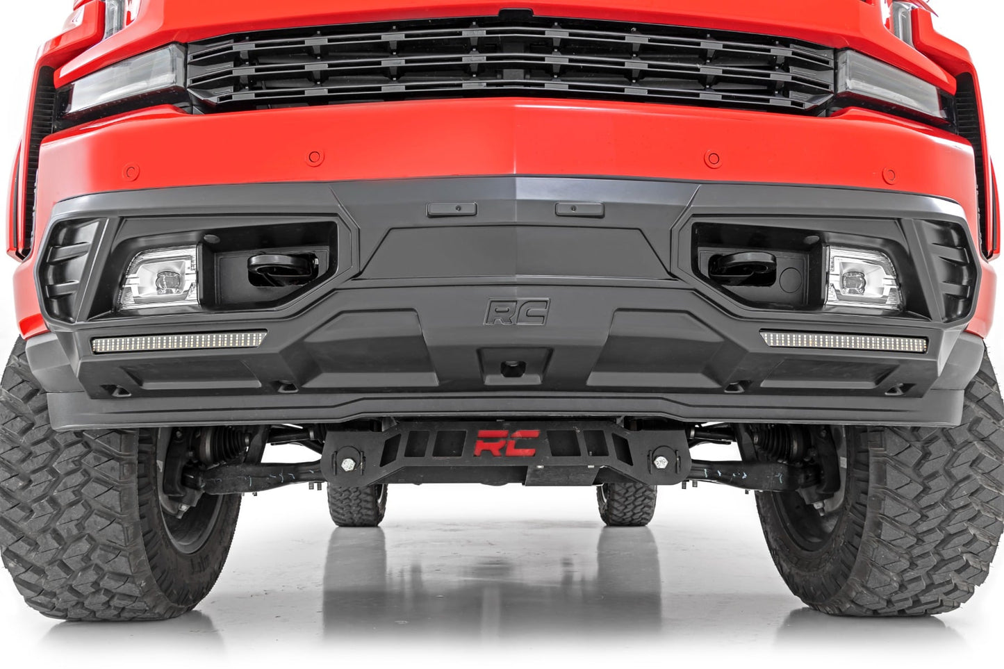 Front Bumper Fascia Cover Kit Chevy Silverado 1500 2WD/4WD (2019-2022) Rough Country-2