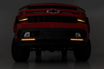 Front Bumper Fascia Cover Kit Chevy Silverado 1500 2WD/4WD (2019-2022) Rough Country-4