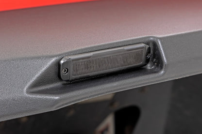 High Clearance LED Flat Fender Flare Kit UV Treated Jeep Wrangler JK (07-18) Rough Country-3