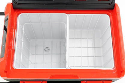 50L Portable Refrigerator/Freezer w/Solar Panel Rechargeable 12 Volt/AC 110 Rough Country-3