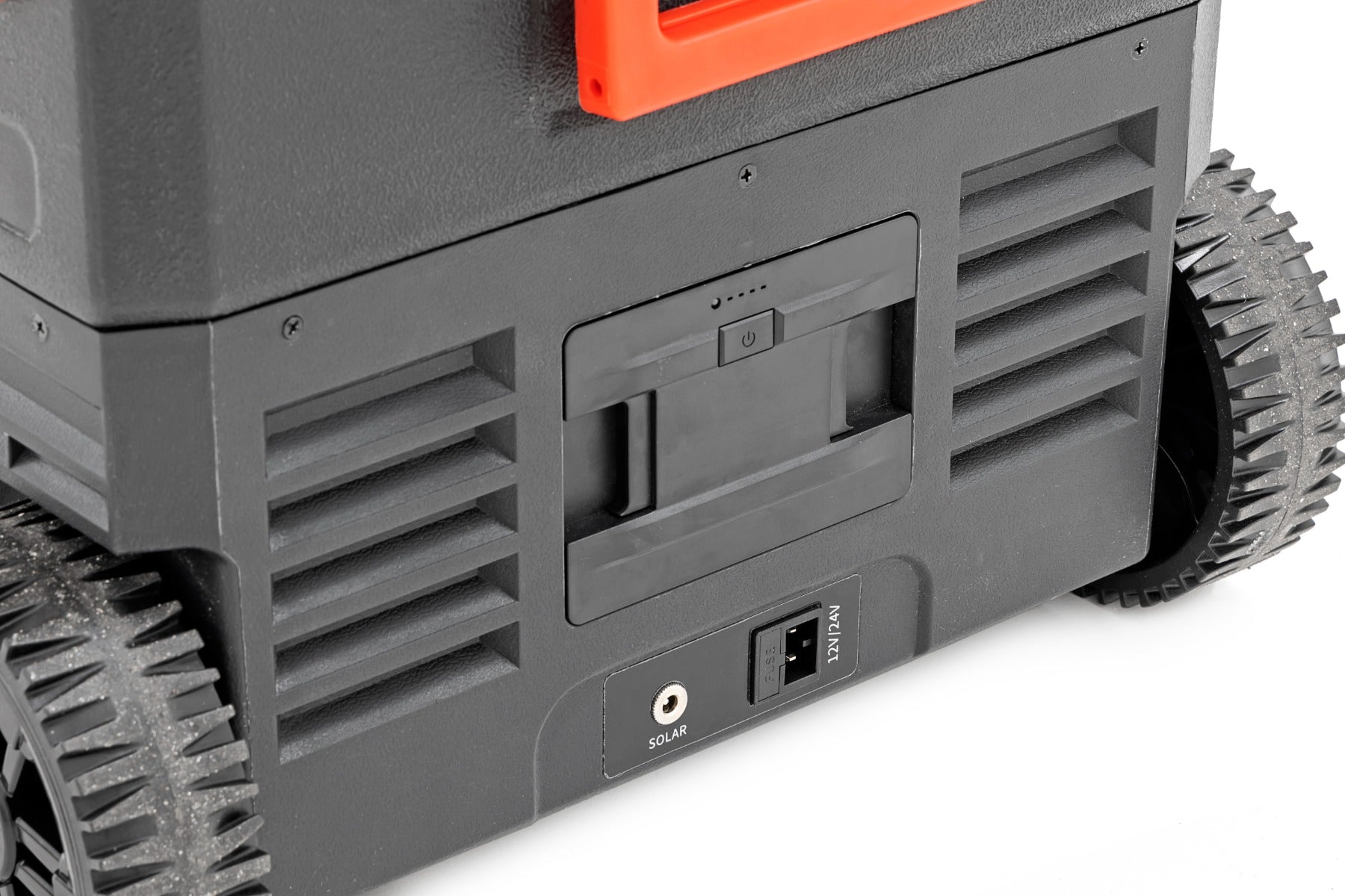 Rough Country 50L Portable Refrigerator/Freezer w/Solar Panel Rechargeable 12 Volt/AC 110 Rough Country