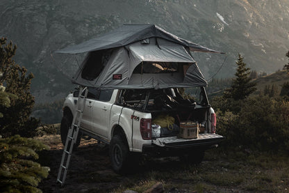 Roof Top Tent Rack Mount 12 Volt Accessory w/Ladder Extension & LED Light Kit Rough Country-5