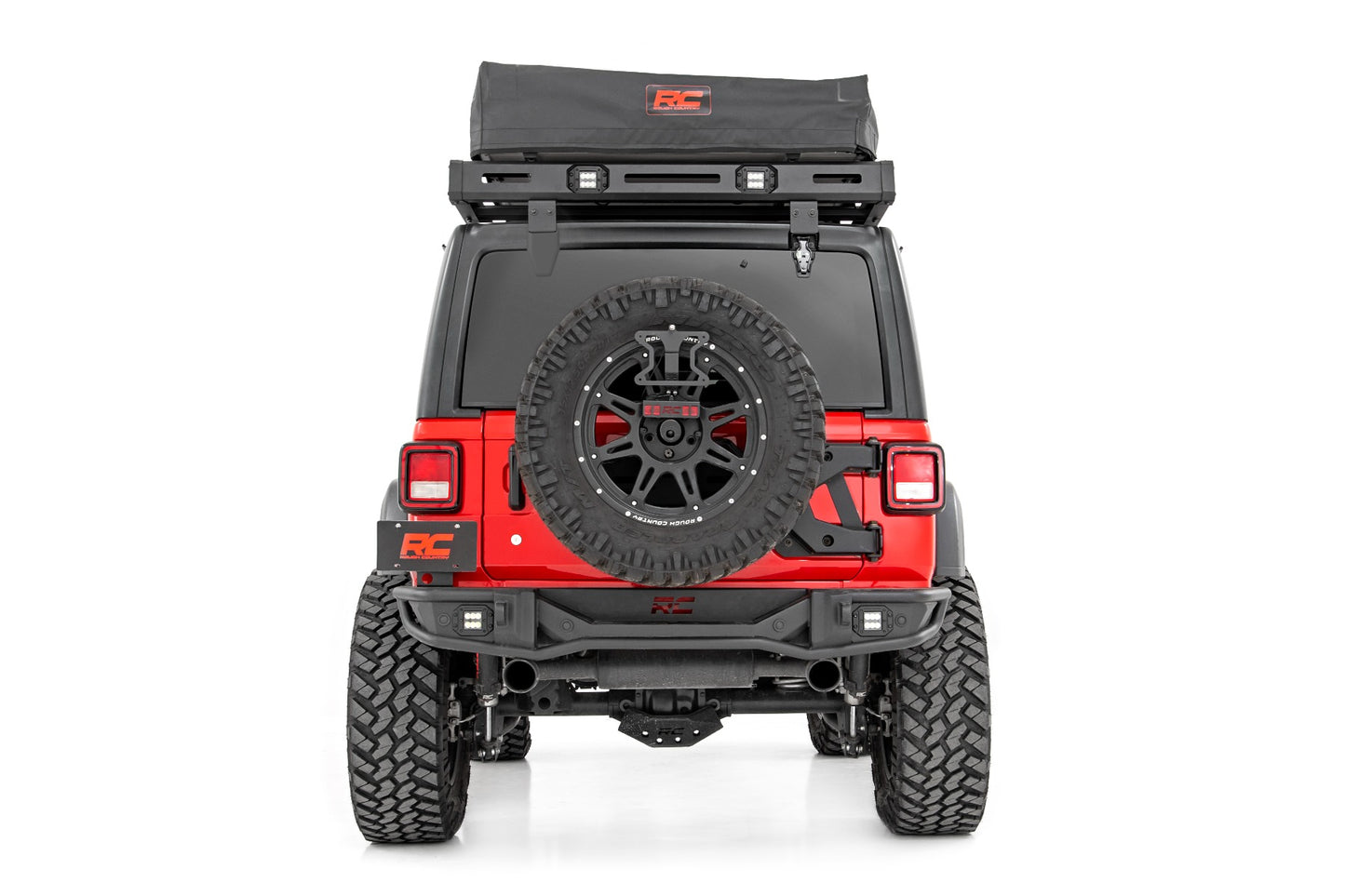 Roof Top Tent Rack Mount 12 Volt Accessory & LED Light Kit Rough Country-3