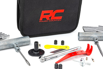 Emergency Tire Repair Kit w/Carrying Case 39pcs Rough Country-3