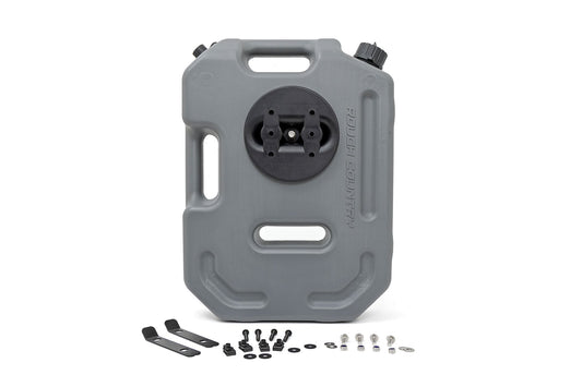 10L Fluid Container w/ Locker Gray Rough Country-1