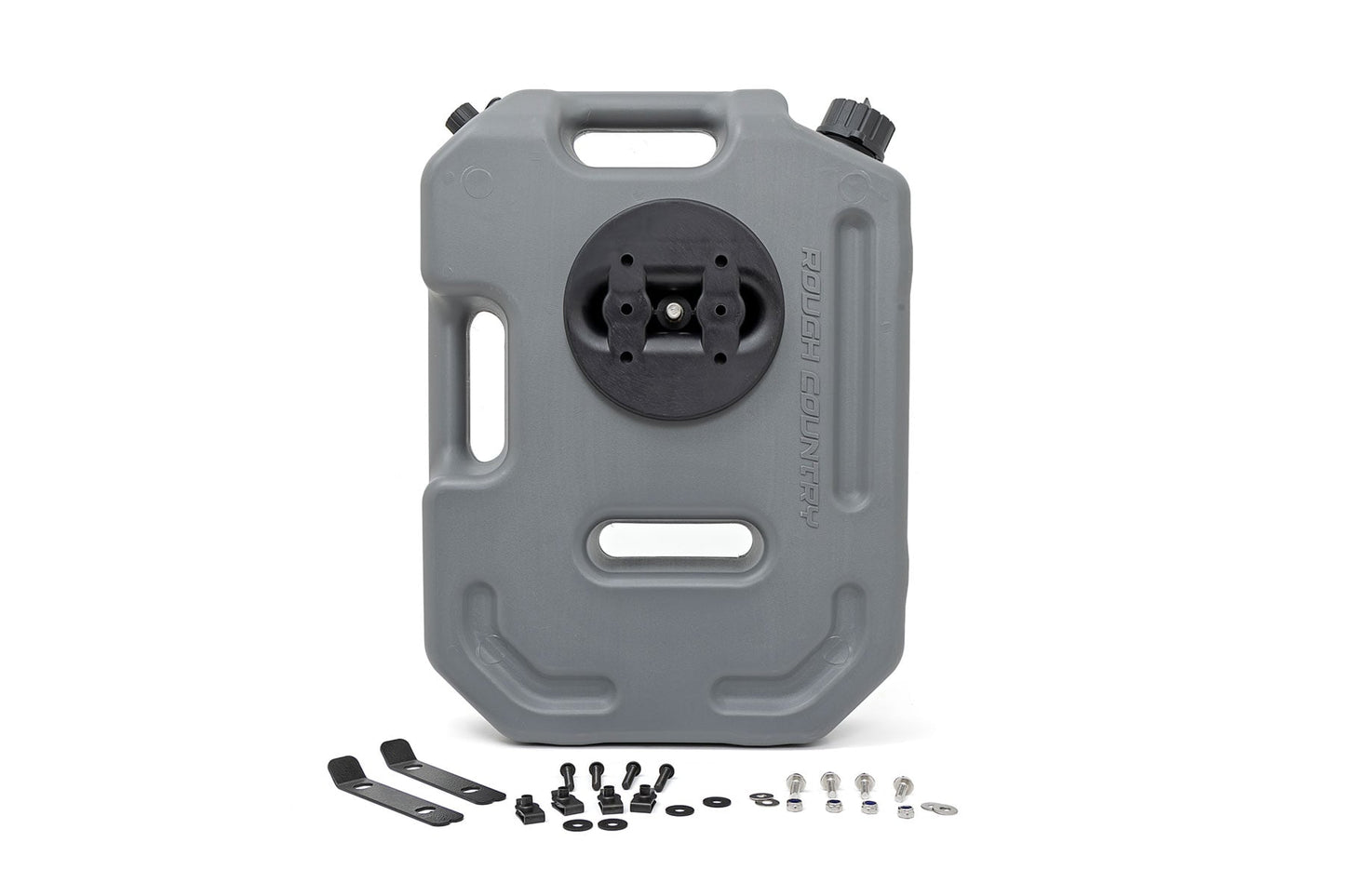 10L Fluid Container w/ Locker Gray Rough Country-1