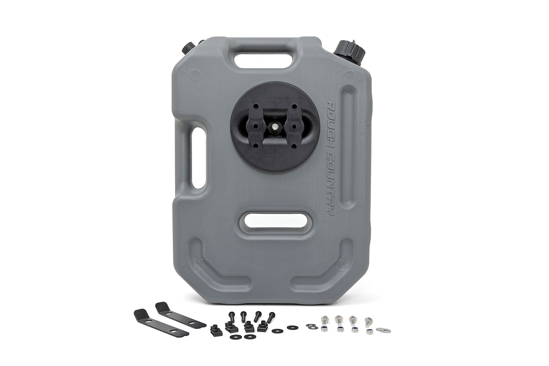 10L Fluid Container w/ Locker Gray Rough Country-1