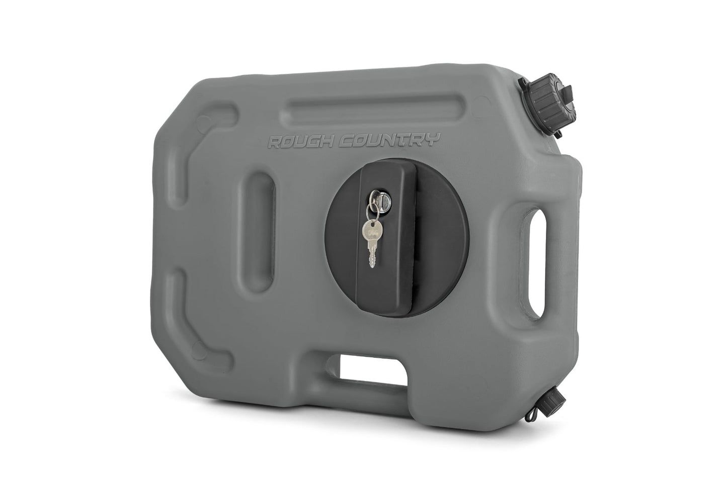 10L Fluid Container w/ Locker Gray Rough Country-3