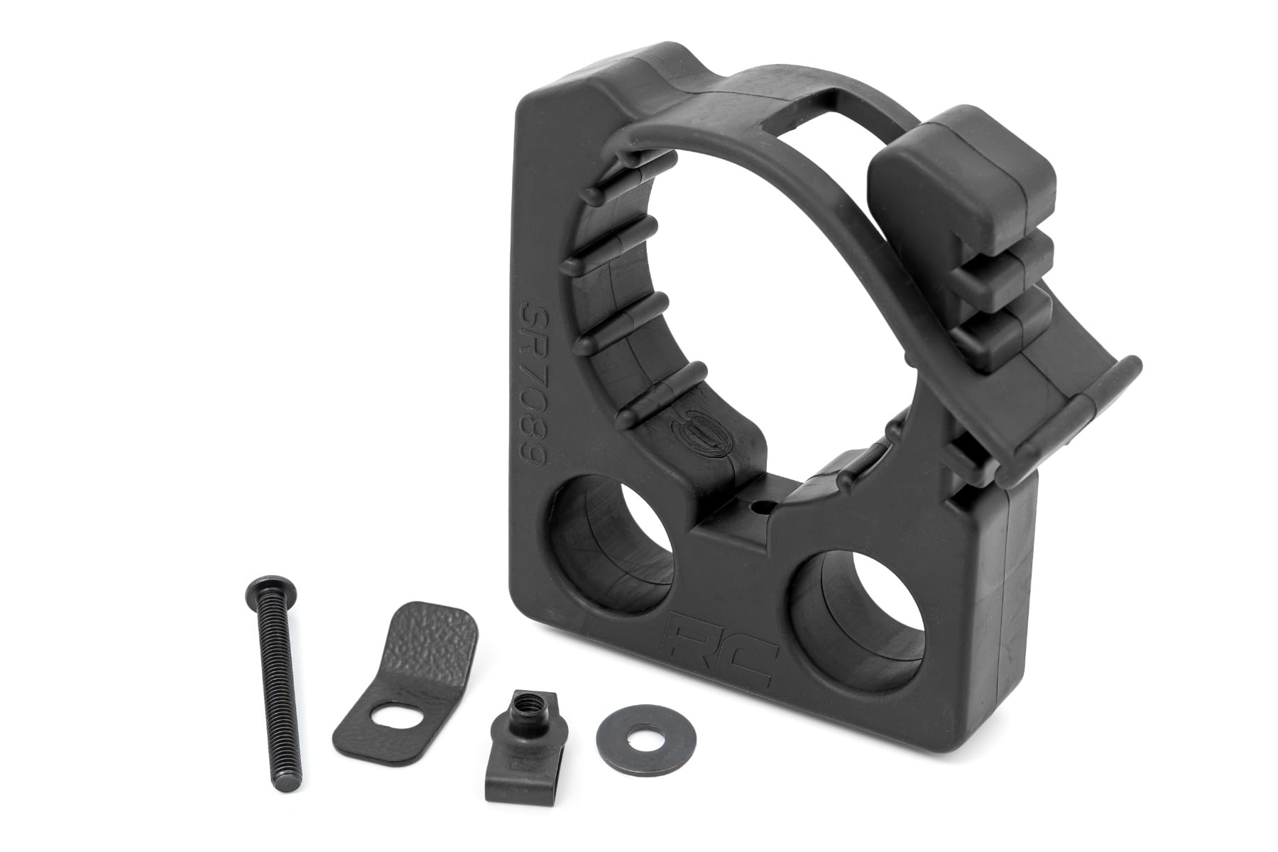 Rubber Molle Panel Clamp Kit Universal 2 3/4 Inch 3 1/4 Inch 1-Clamp Rough Country