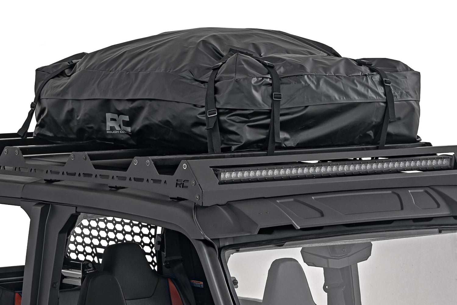 Roof top Storage Soft Bag Gray Weatherproof Rough Country