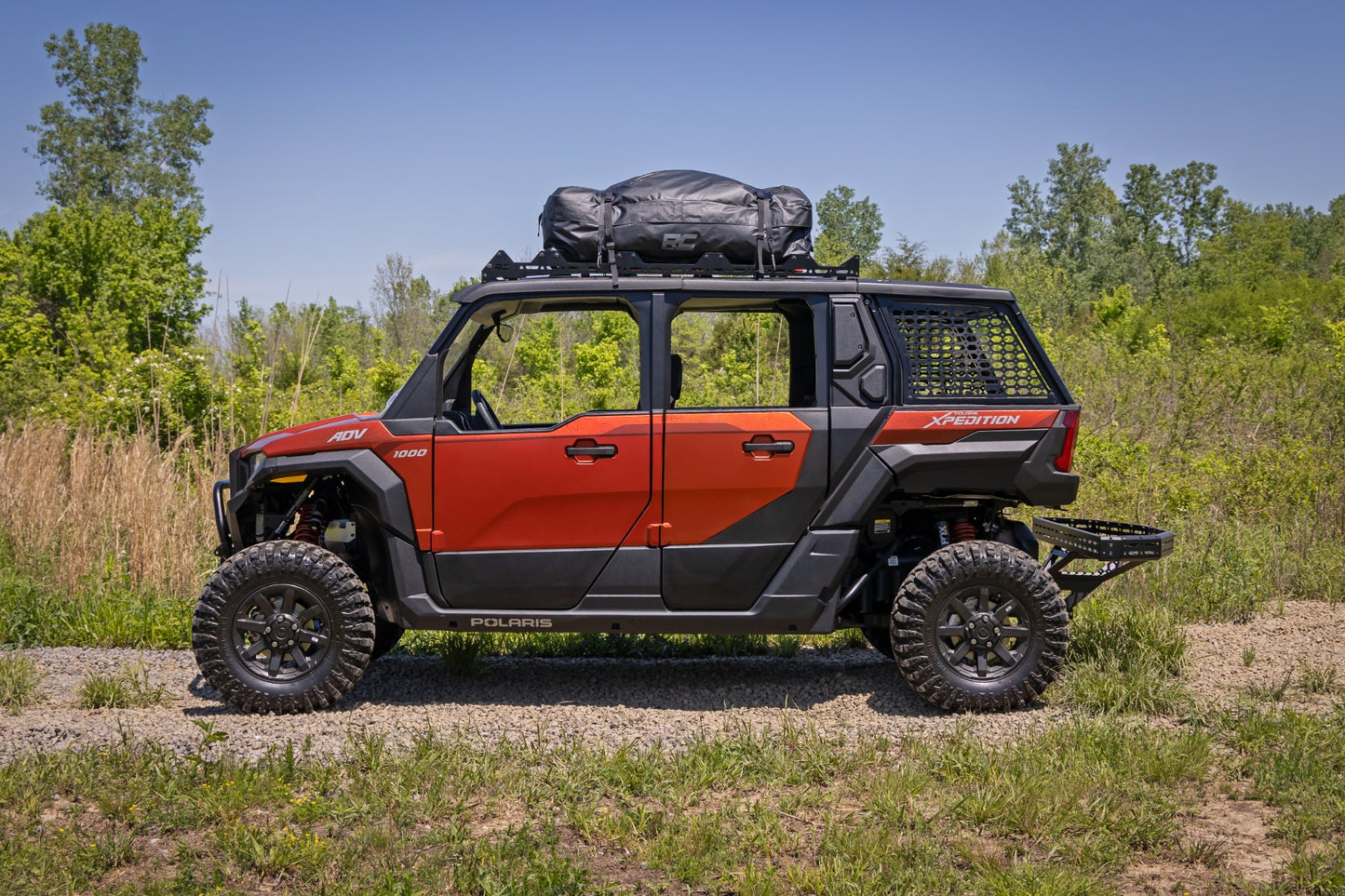 Roof top Storage Soft Bag Gray Weatherproof Rough Country-2