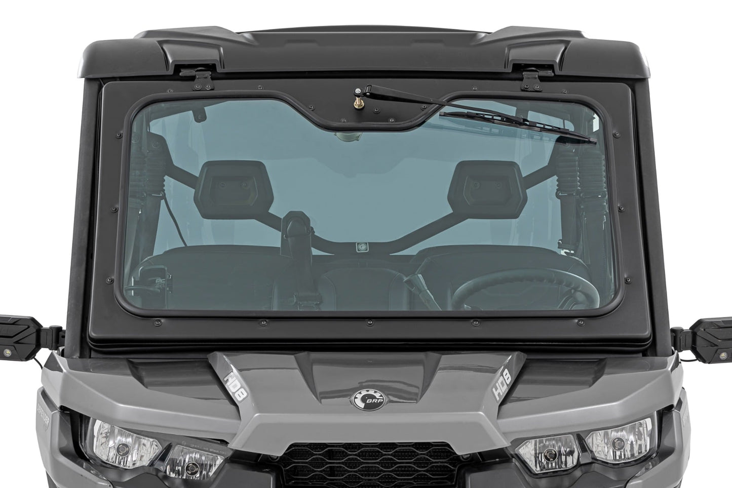Universal UTV Powered Wiper w/Washer Tank 16 Inch Blade Rough Country-1