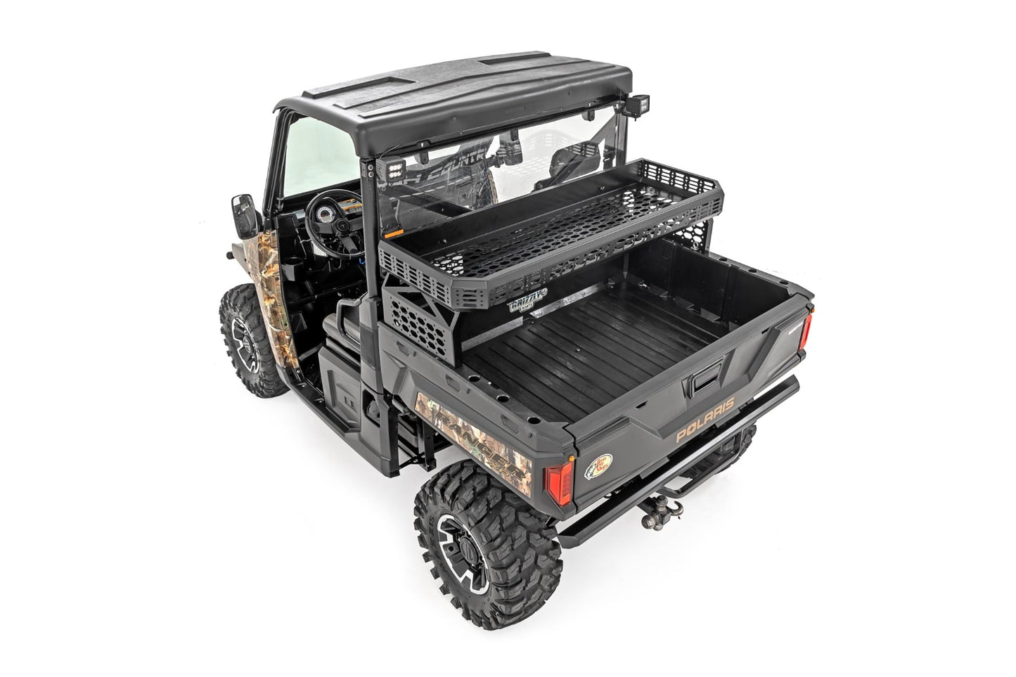 Over Bed Cargo Rack Can-Am Defender/Polaris Ranger Rough Country-3