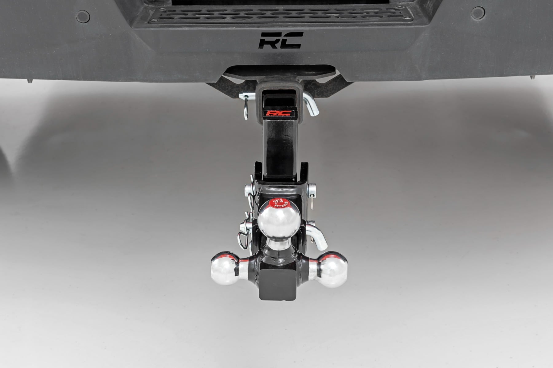 Adjustable Trailer Hitch 6 Inch Drop Multi-Ball Mount Fits 2 Inch Receiver Rough Country-1