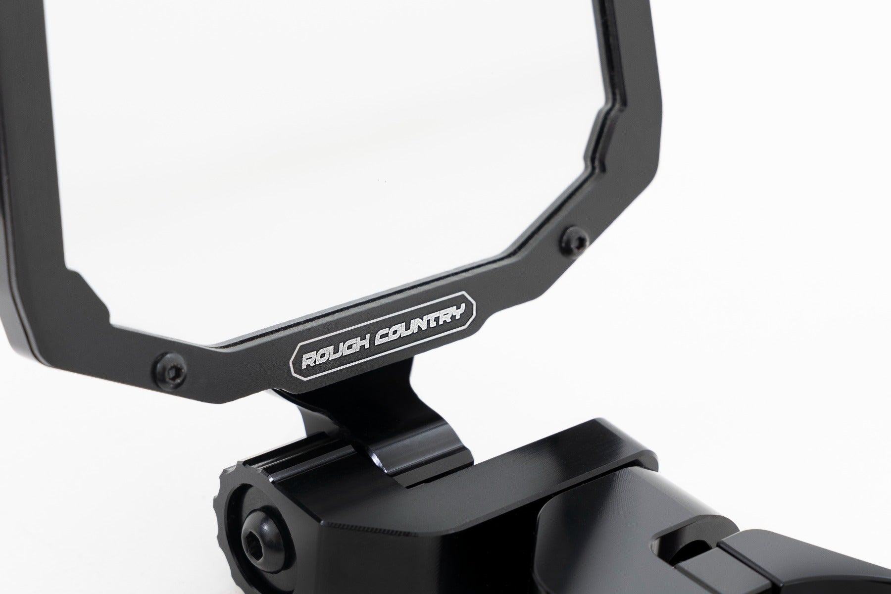 UTV Aluminum Side View Mirrors Horizontal Rough Country-4