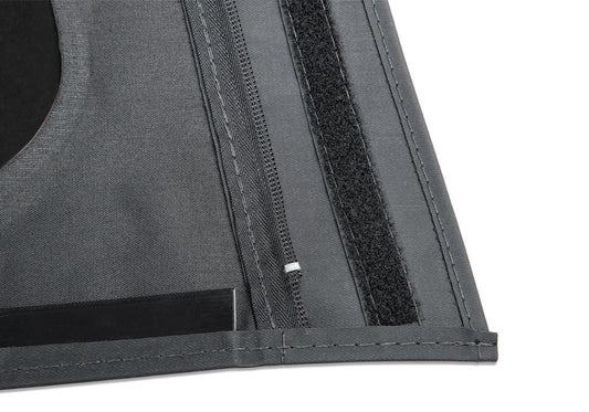 Factory Replacement Soft Top No Windows for 1997-2006 Jeep Wrangler TJ, Black Denim Rampage-1