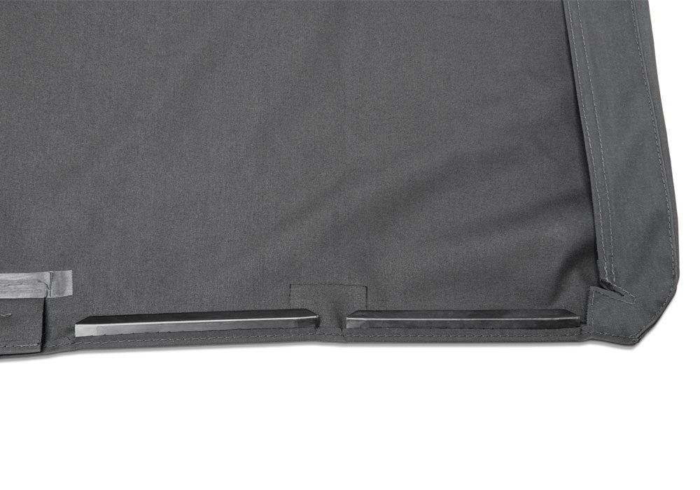 Factory Replacement Soft Top No Windows for 1997-2006 Jeep Wrangler TJ, Black Denim Rampage-3