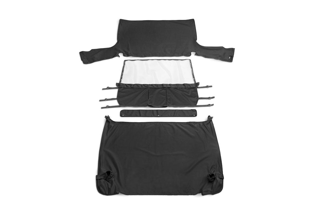 Cab Soft Top and Tonneau Cover for 1997-2002 Jeep Wrangler TJ Rampage-5