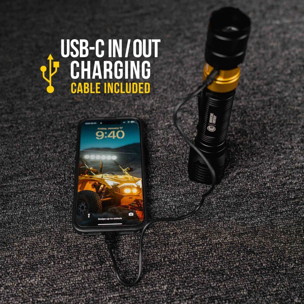 Flex 3K Rechargeable Flash Light KC Hilites-5