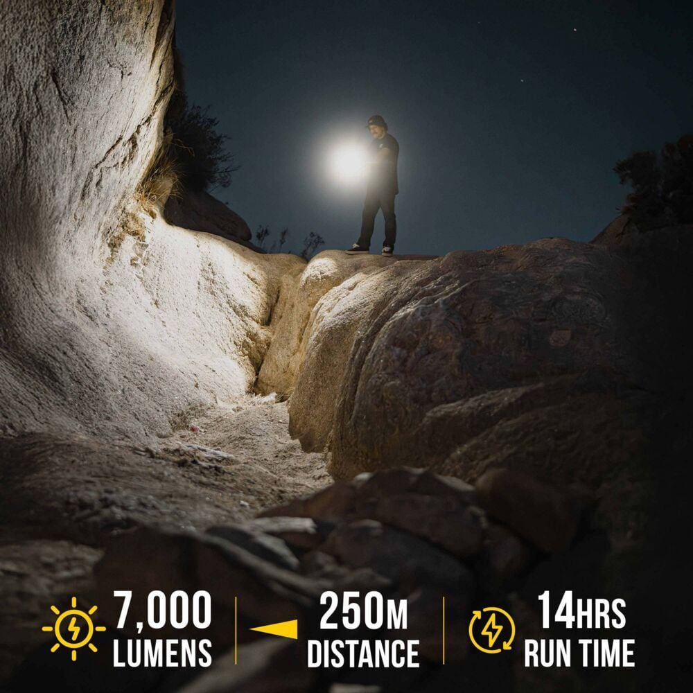 Flex 7K Rechargeable Flash Light KC Hilites-2