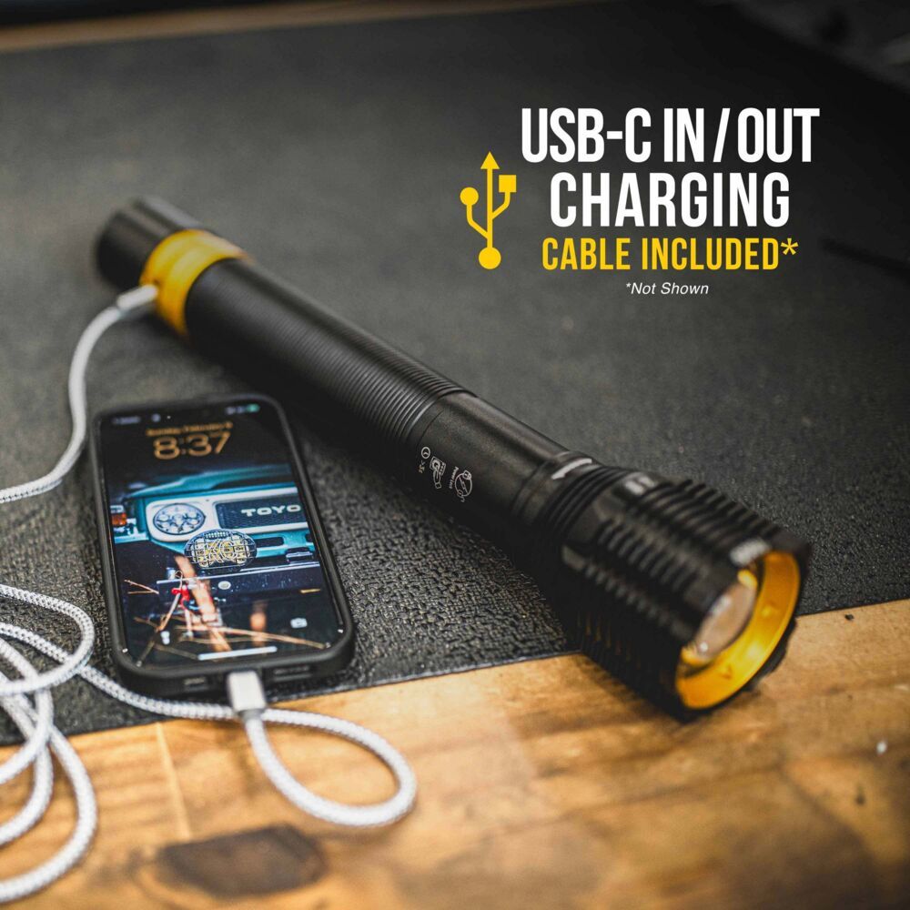 Flex 7K Rechargeable Flash Light KC Hilites-4