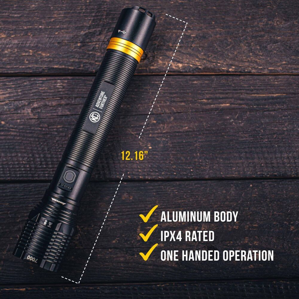 Flex 7K Rechargeable Flash Light KC Hilites-5