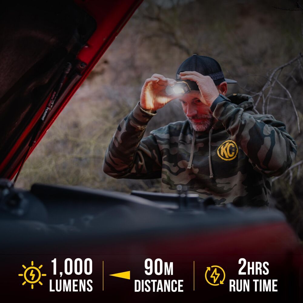 Flex 1K Magnetic Headlamp KC Hilites-2