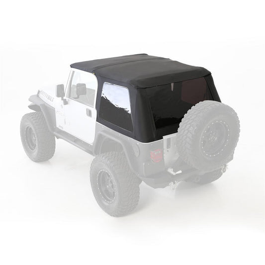 Bowless Combo Top W/Tinted Windows Black Diamond 97-06 Wrangler TJ Smittybilt
